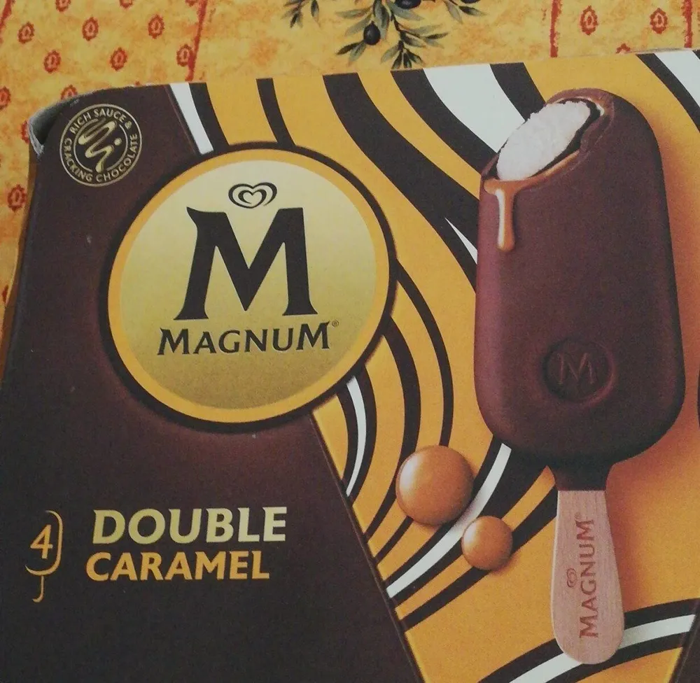 Glace magnum double caramel