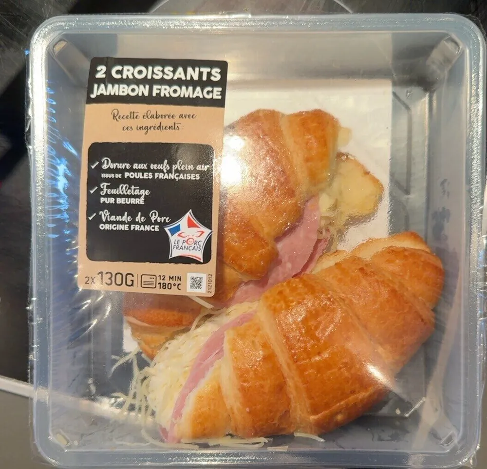 Croissant Jambon Fromage