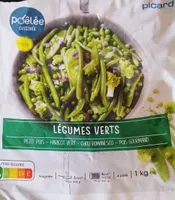 Poêlée cuisinée légumes verts