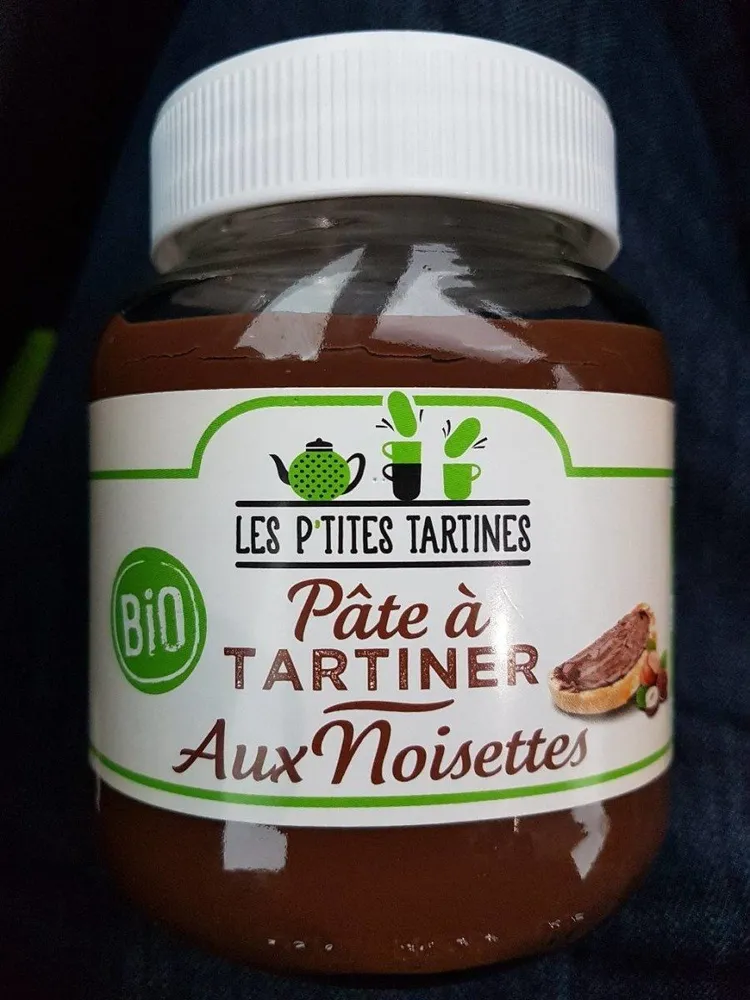 Pâte à tartiner aux noisettes