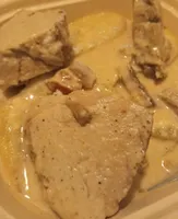 Solomillo con salsa de queso