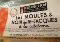 Moules et noix de st jacques à la catalane