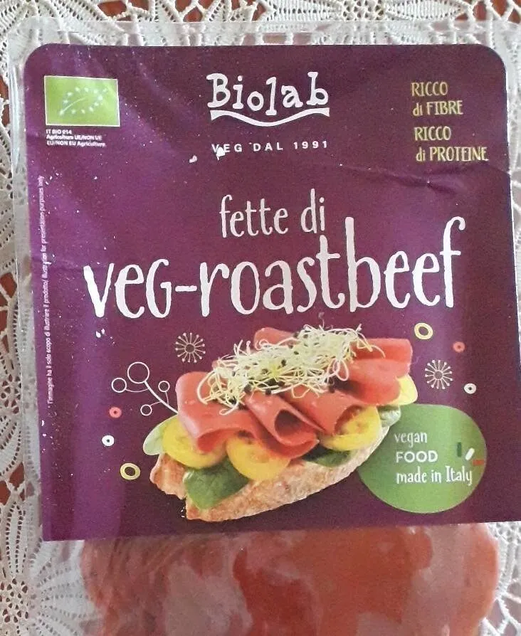 Fette di veg-roastbeef