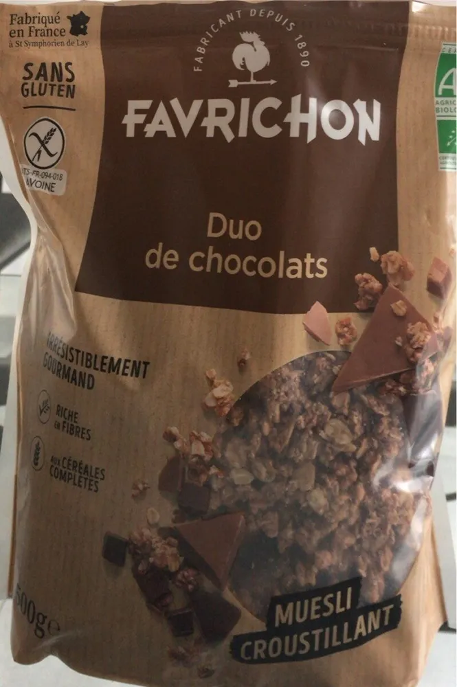 Duo de chocolats