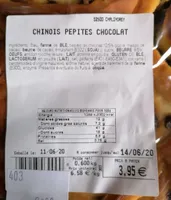 Chinois pépites chocolat