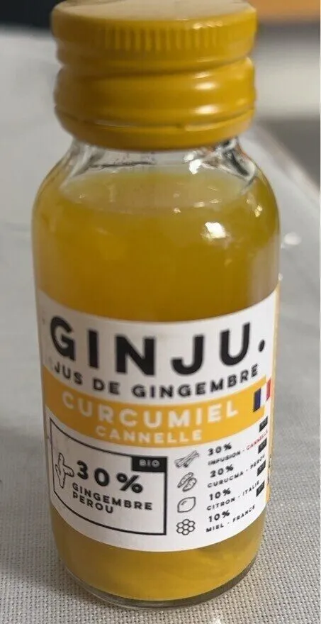 Jus de gimgembre Curcumiel Cannelle