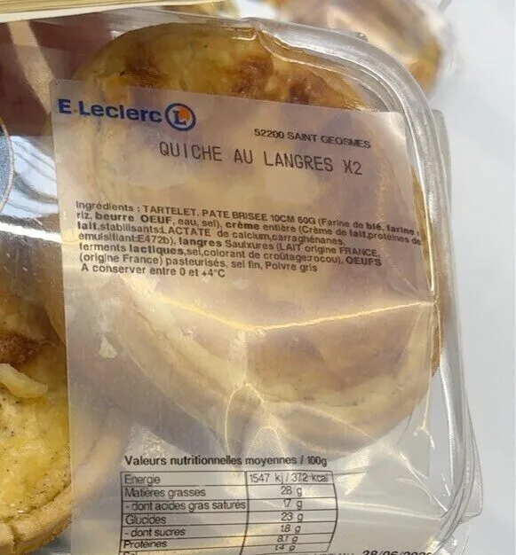 Quiche au langres