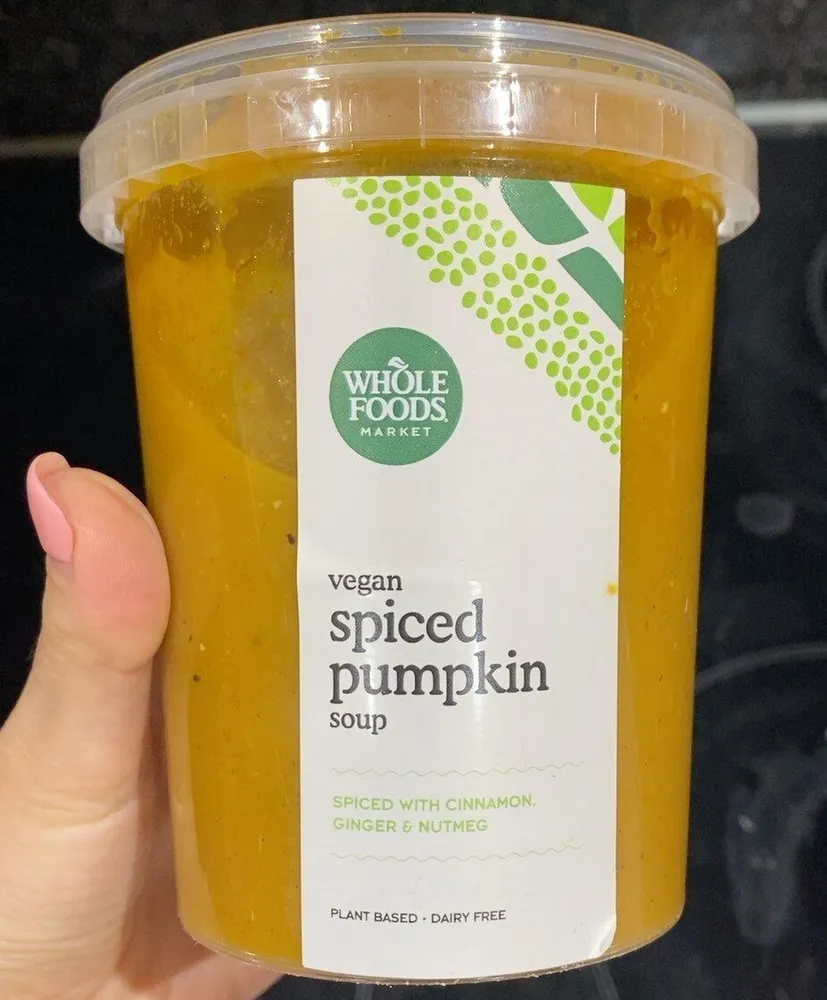 Spiced pumpkin soup