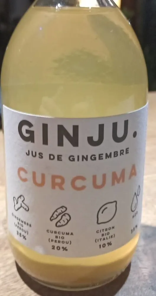 Jus de Gingembre Curcuma