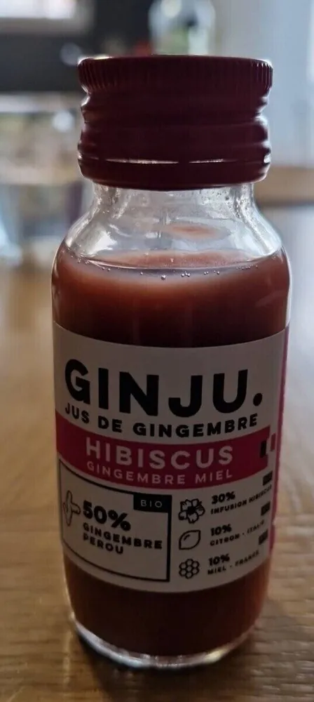 Ginju jus de gingembre hibiscus
