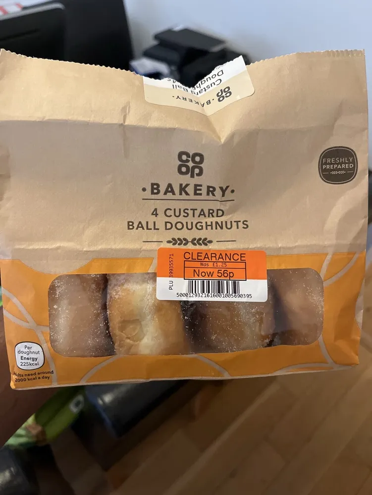 Custard Doughnut
