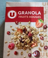 Granola fruits rouges