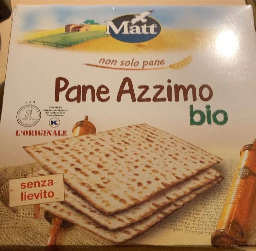 Pane azimo bio