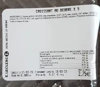 Croissant au beurre
