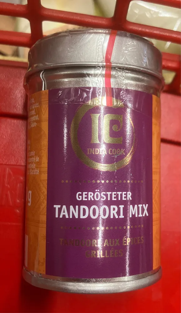 Tandoori aux épices grillées
