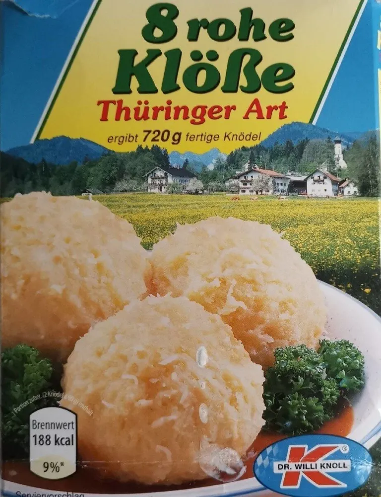 8 rohe Klöße, Thüringer Art