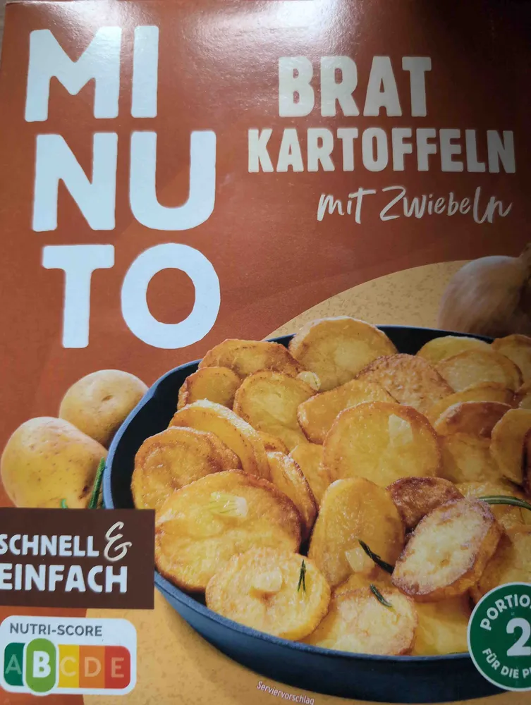 Bratkartoffeln mit Zwiebeln