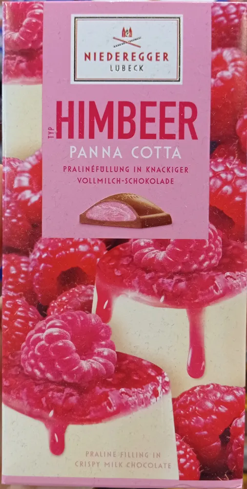 Himbeer Panna Cotta