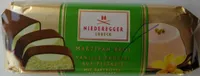 Marzipanbrot Vanille-Trüffel auf Pistazie