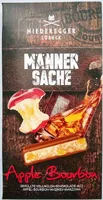Niederegger Männersache Apple Bourbon 4000161060178 Gefüllte Vollmilch-Schokolade mit Apfel-Bourbon-Whiskey-Marzipan