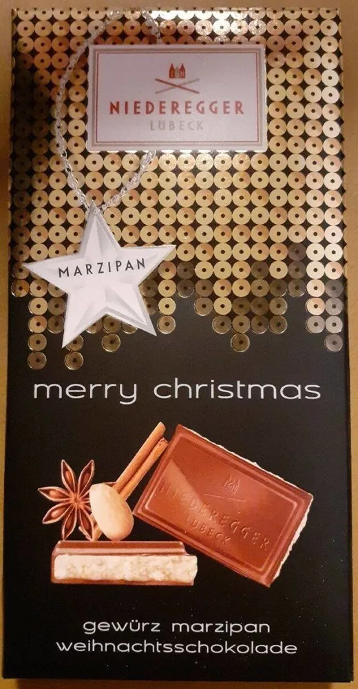 Gewürz Marzipan Weihnachtsschokolade