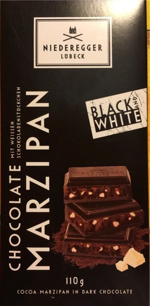 Black and White Chocolate Marzipan