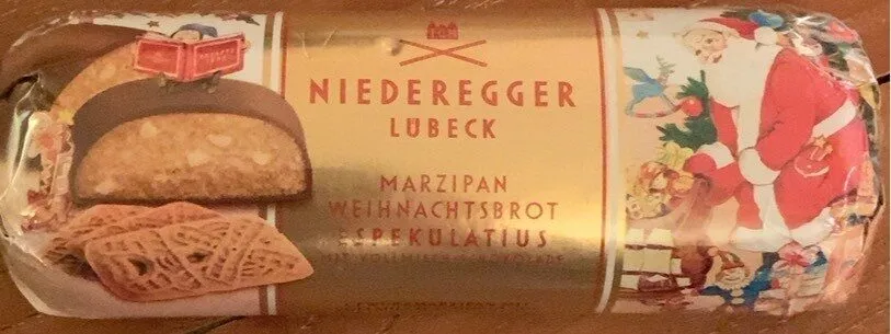 Niederegger Weihnachtsbrot Spekulatius