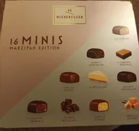 Pralines au chocolat noir et chocolat au lait