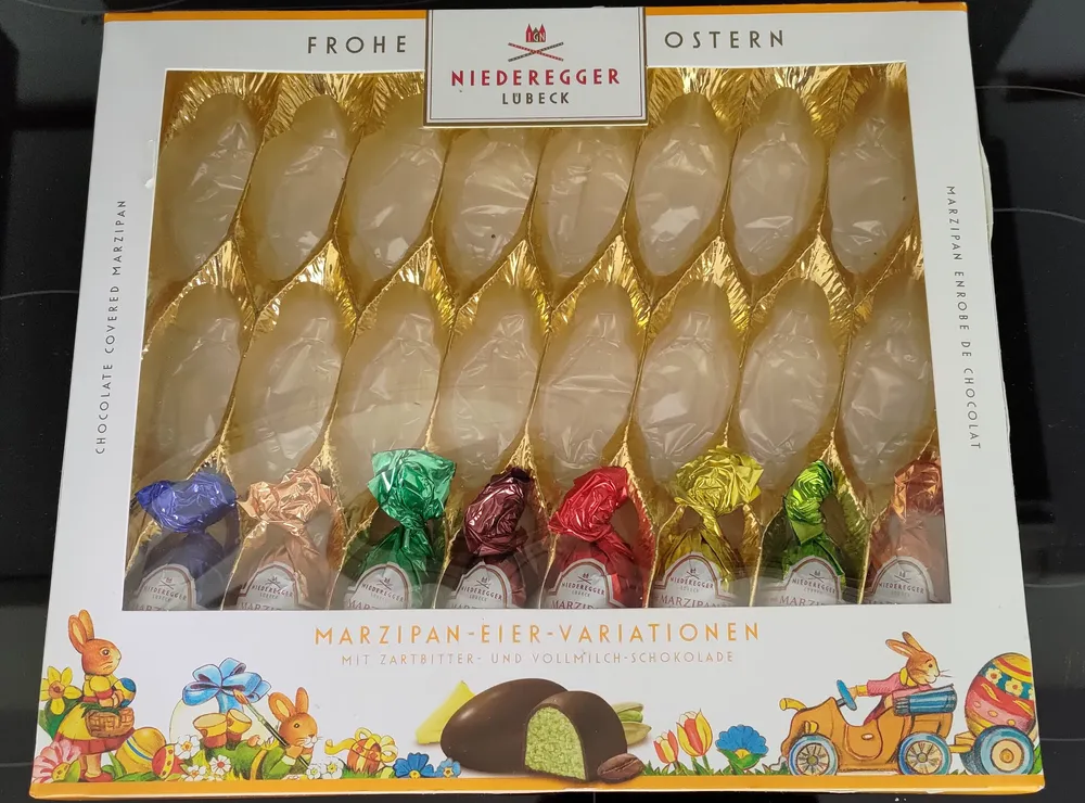 Marzipan-Eier-Variationen