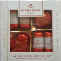 Marzipan Herzen und Klassiker