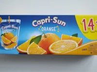 Boisson aux fruits plate orange Capri Sun
