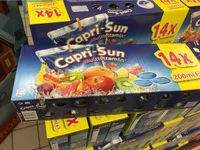 Boisson aux fruits plate multivitamines Capri Sun