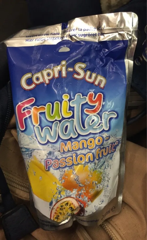Capri-sun Fruity Water Mango Passion Fruit 200 ML (4 X 10-pack)