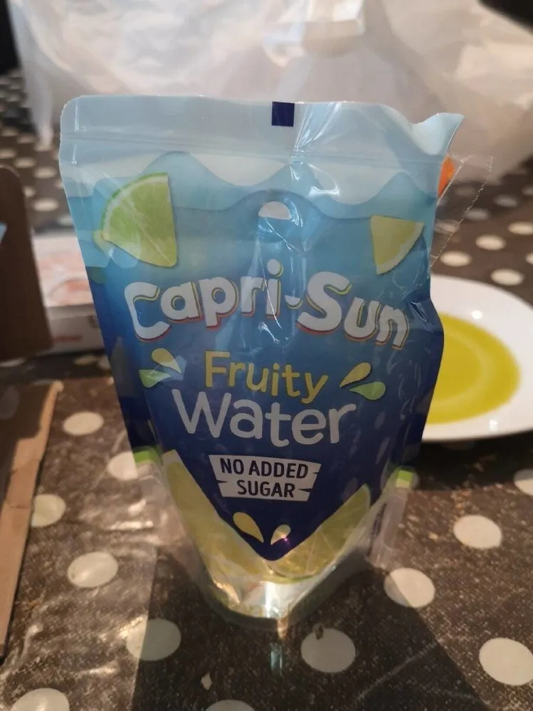Fruity water lemon & lime