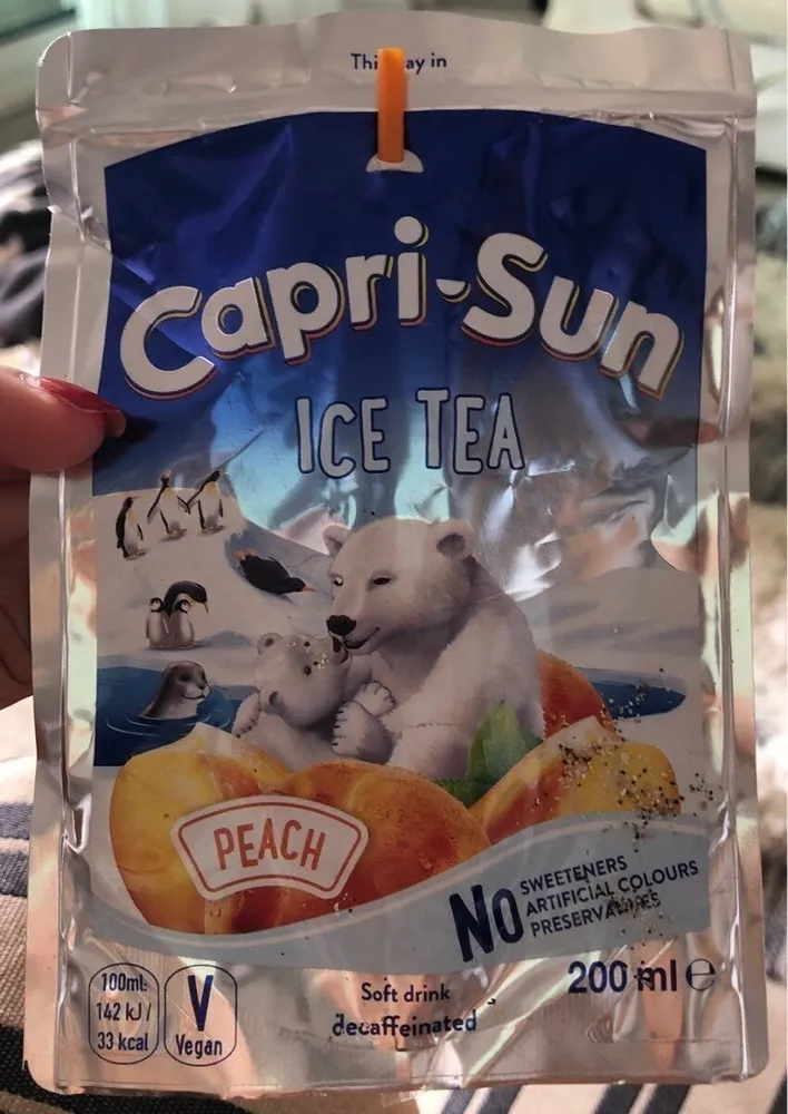 Caprisun ice tea