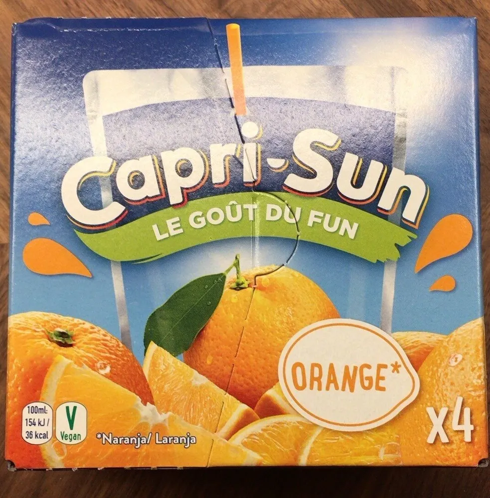 Capri-sun orange