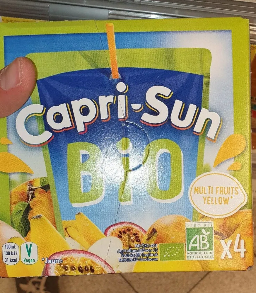 Capri-sun multi fruits jaune