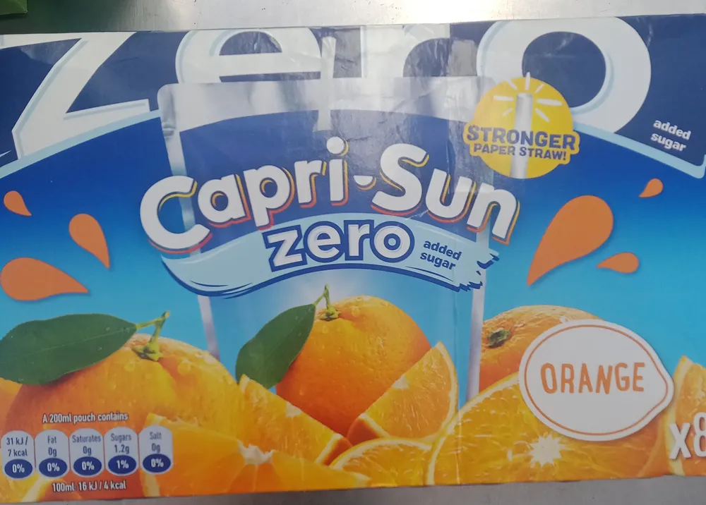 Capri-Sun Orange Zero