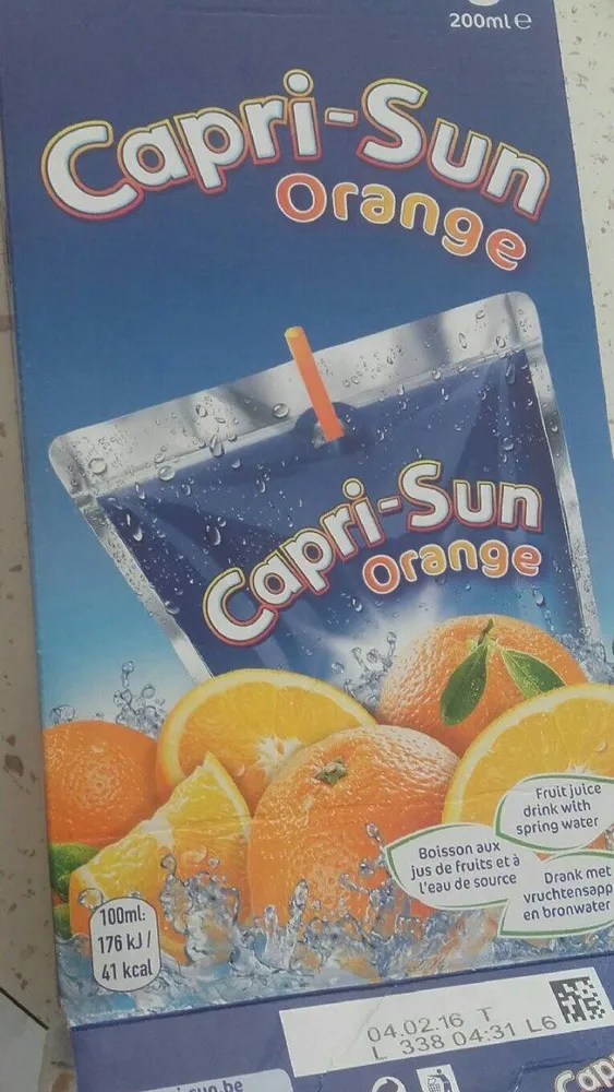 20CLX5 Capri Sun Orange Poche