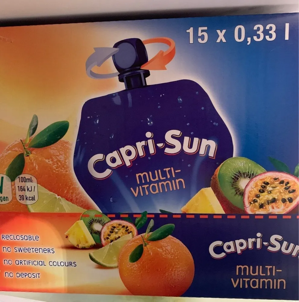 Capri-sonne Multivitamin 33 Cl, 15 Sachets