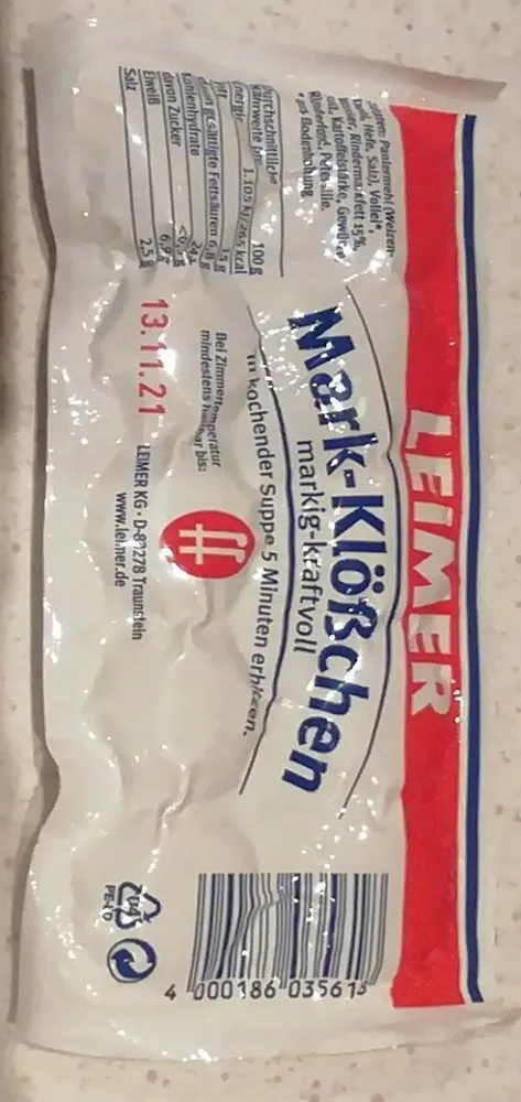 Mark-Klößchen
