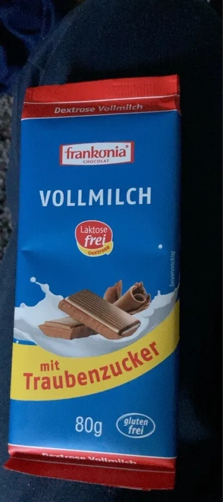 Vollmilch mit Traubenzucker