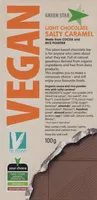 Vegan light chocolate salty caramel