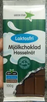 Laktosfri mjölkchoklad hasselnöt