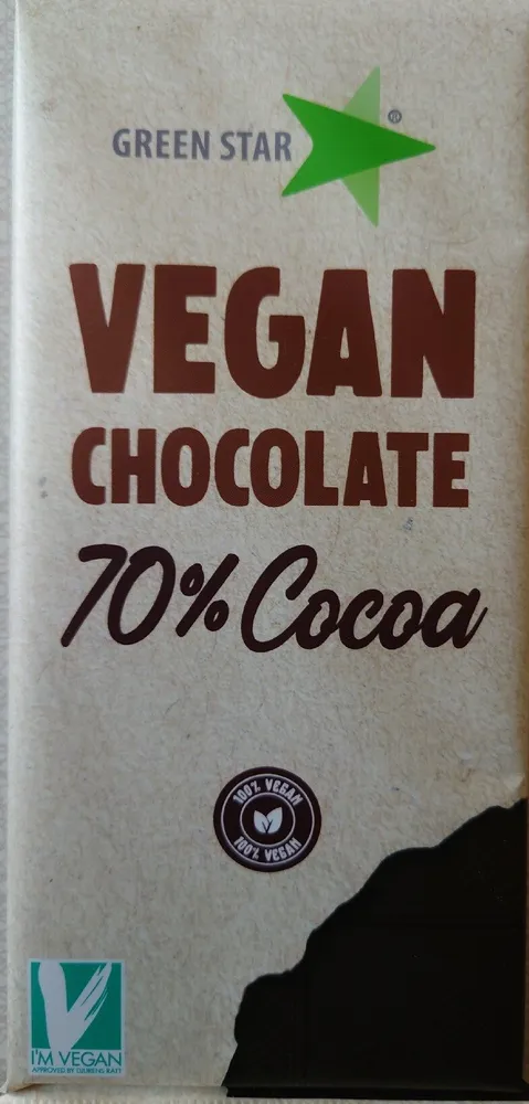 Vegan Chocolate 70% Cocoa