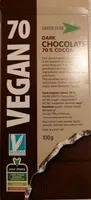 DARK CHOCOLATE 70% COCOA