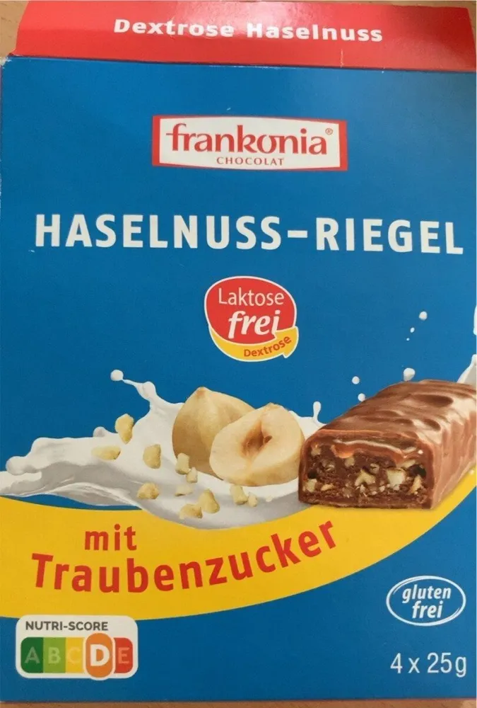 Hasselnuss Riegel
