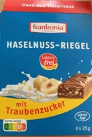 Hasselnuss Riegel
