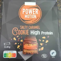 Salty Caramel Cookie High Protein Power Motion