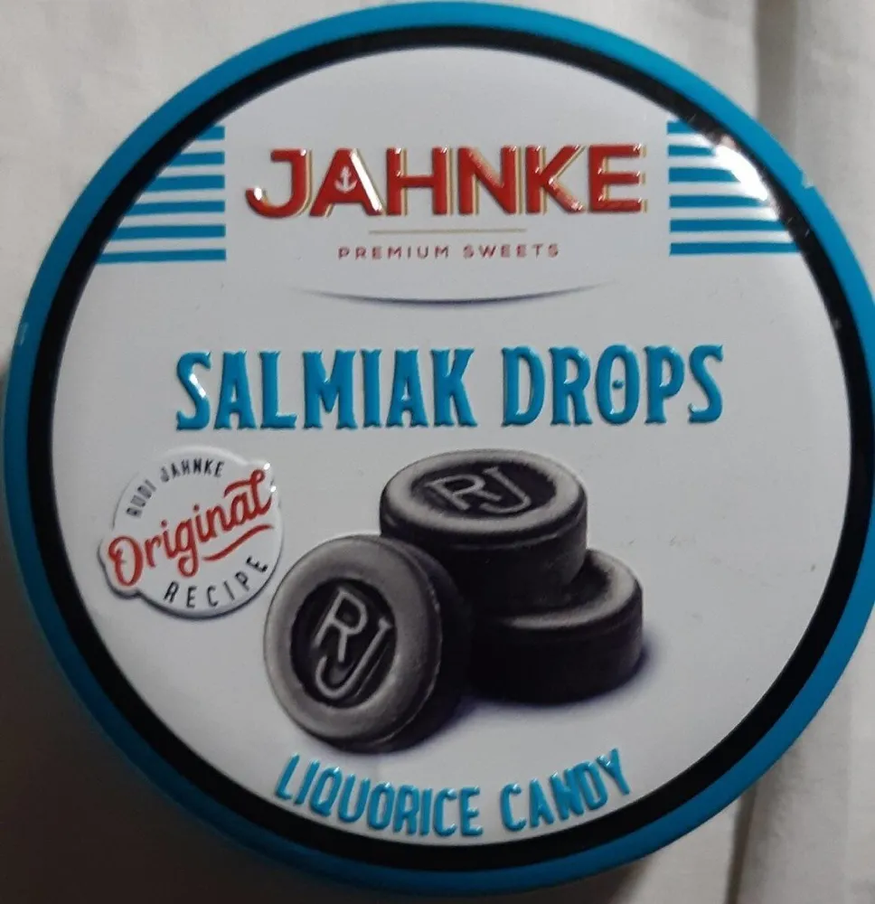 SALMIAK DROPS LIQUORICE CANDY
